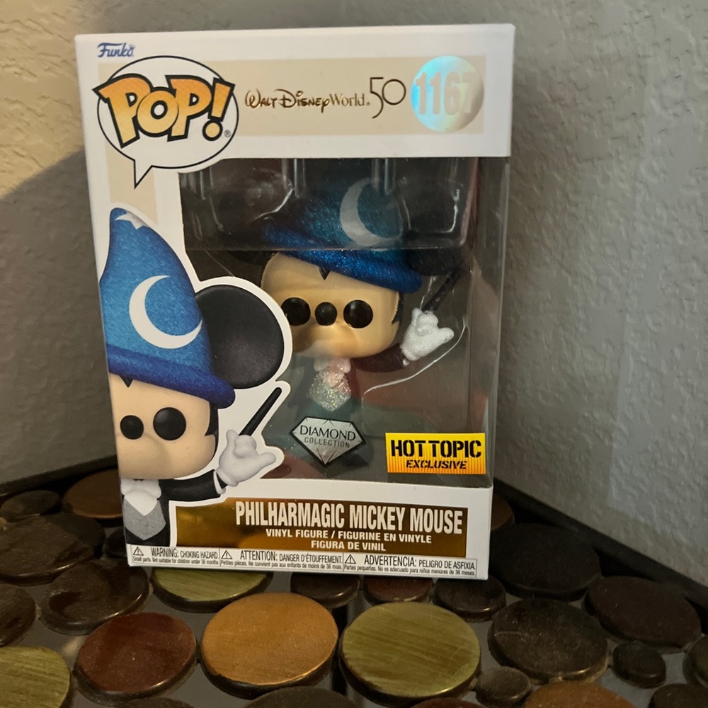 Funko Philharmagic Mickey Mouse Action Figure - Blue and Black